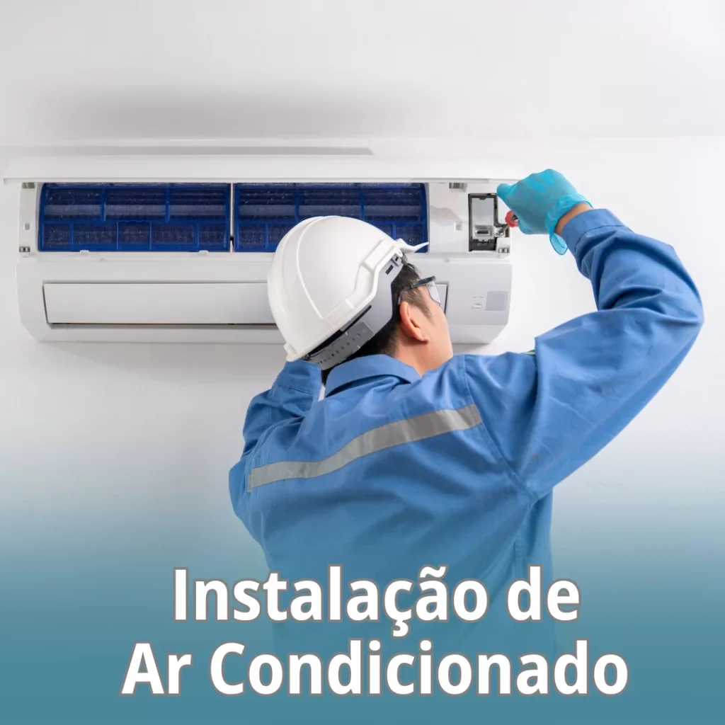 Instalação de ar-condicionado