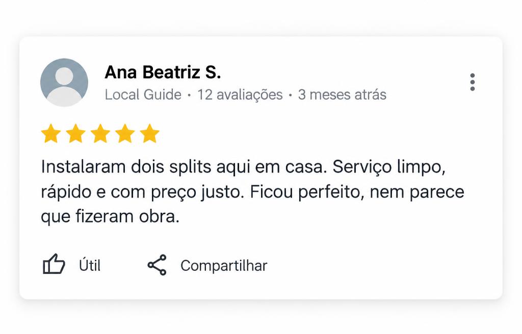 Depoimento de cliente