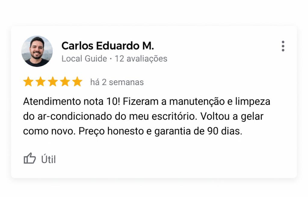 Depoimento de cliente